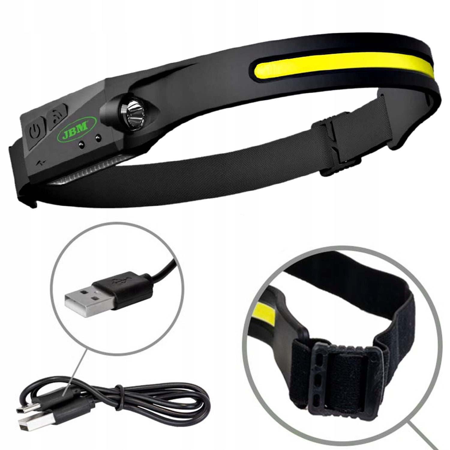 LAMPA LAMPKA LATARKA CZOŁOWA NA GŁOWĘ LED 54004