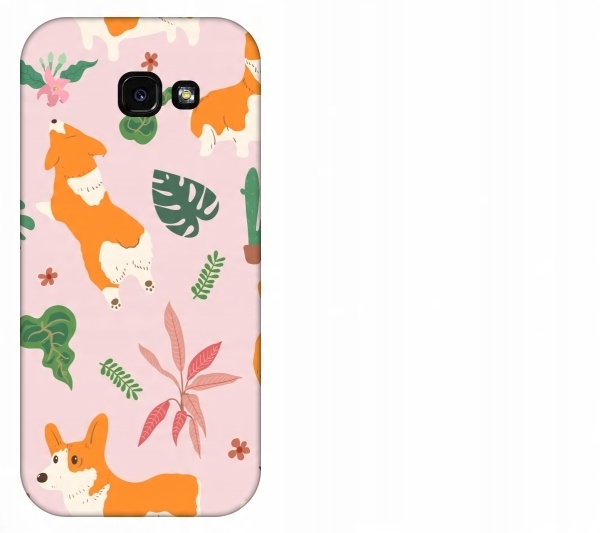 

Etui pokrowiec Samsung Galaxy A5 2017 Corgi pies