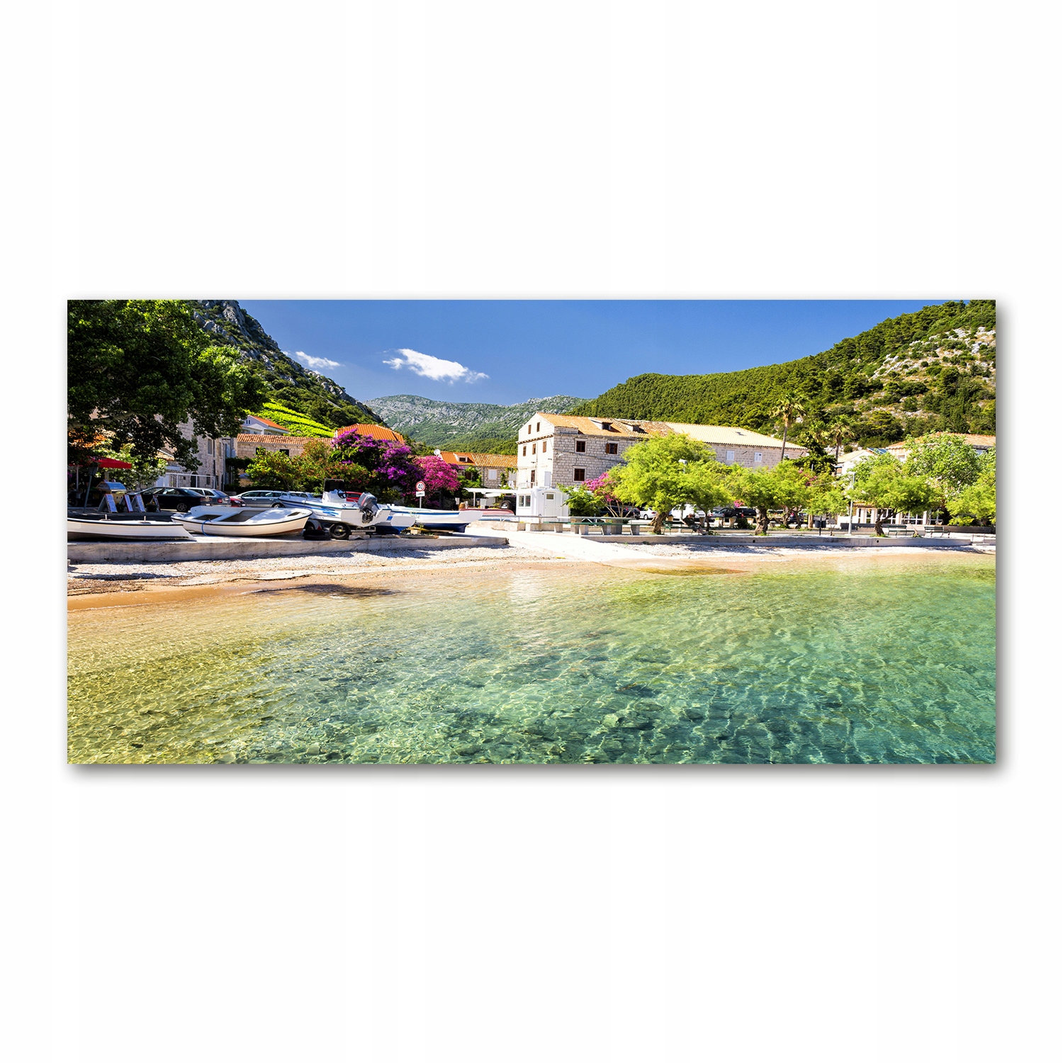 

Foto obraz szkło akryl Dalmacja Chorwacja 120X60cm