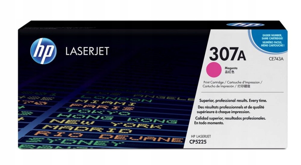 Toner Hp 307A CE743A červený (magenta)