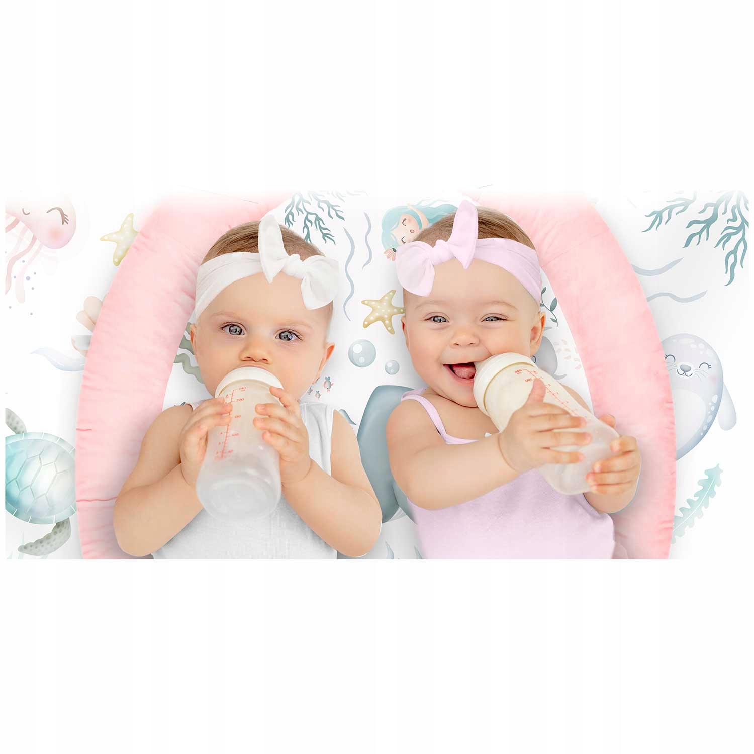 MATA EDUKACYJNA DLA DZIECKA 0+ NIEMOWLAKA KOKON KOJEC GNIAZDO + ZABAWKI Głębokość produktu 78 cm