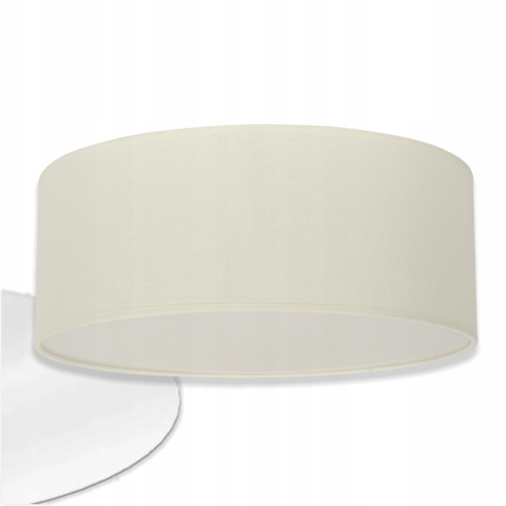 2xE27 Natynkowa Lampa Ø 40 cm Do Salonu Led plafon
