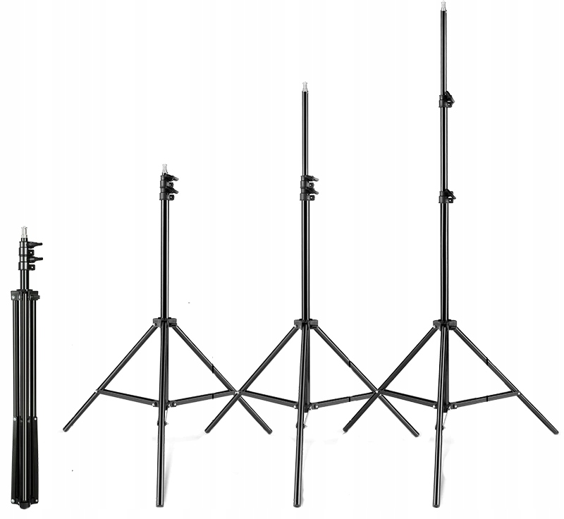Statyw do Lampy Pierścieniowej 220cm Składany XXL