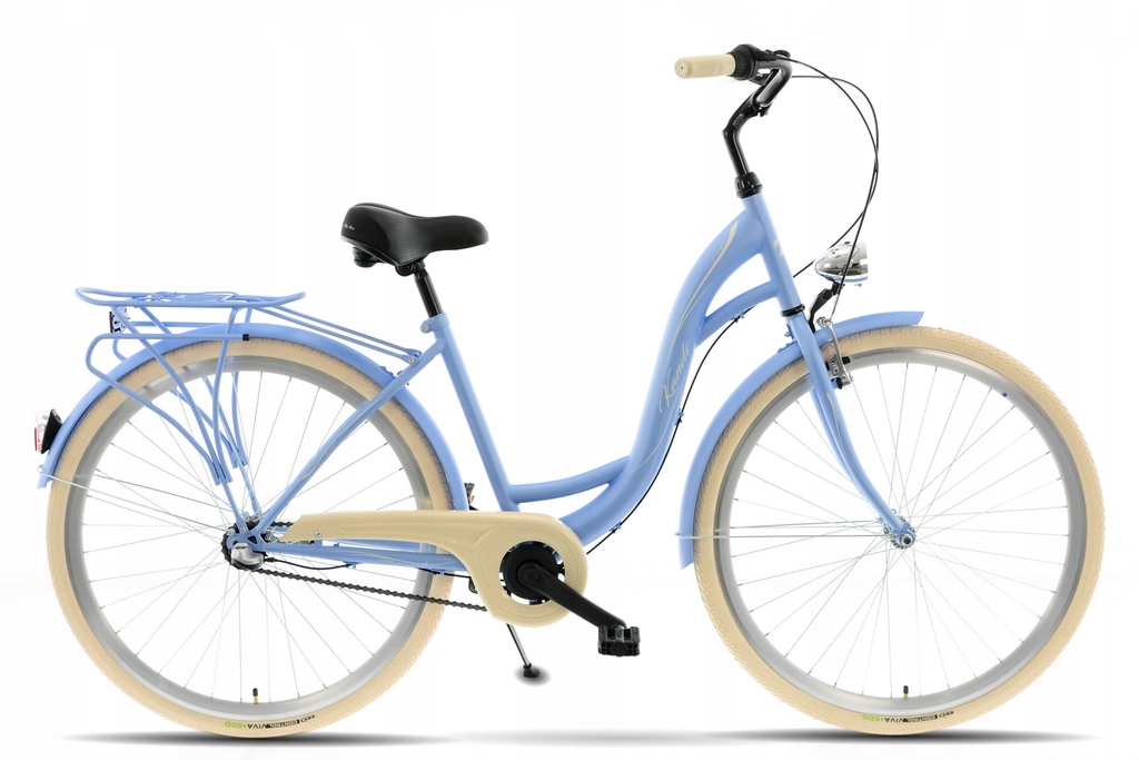 Rower Miejski 28 Kands S-comfort 3BN błękitny mat R18 wzrost 156-175cm 2025