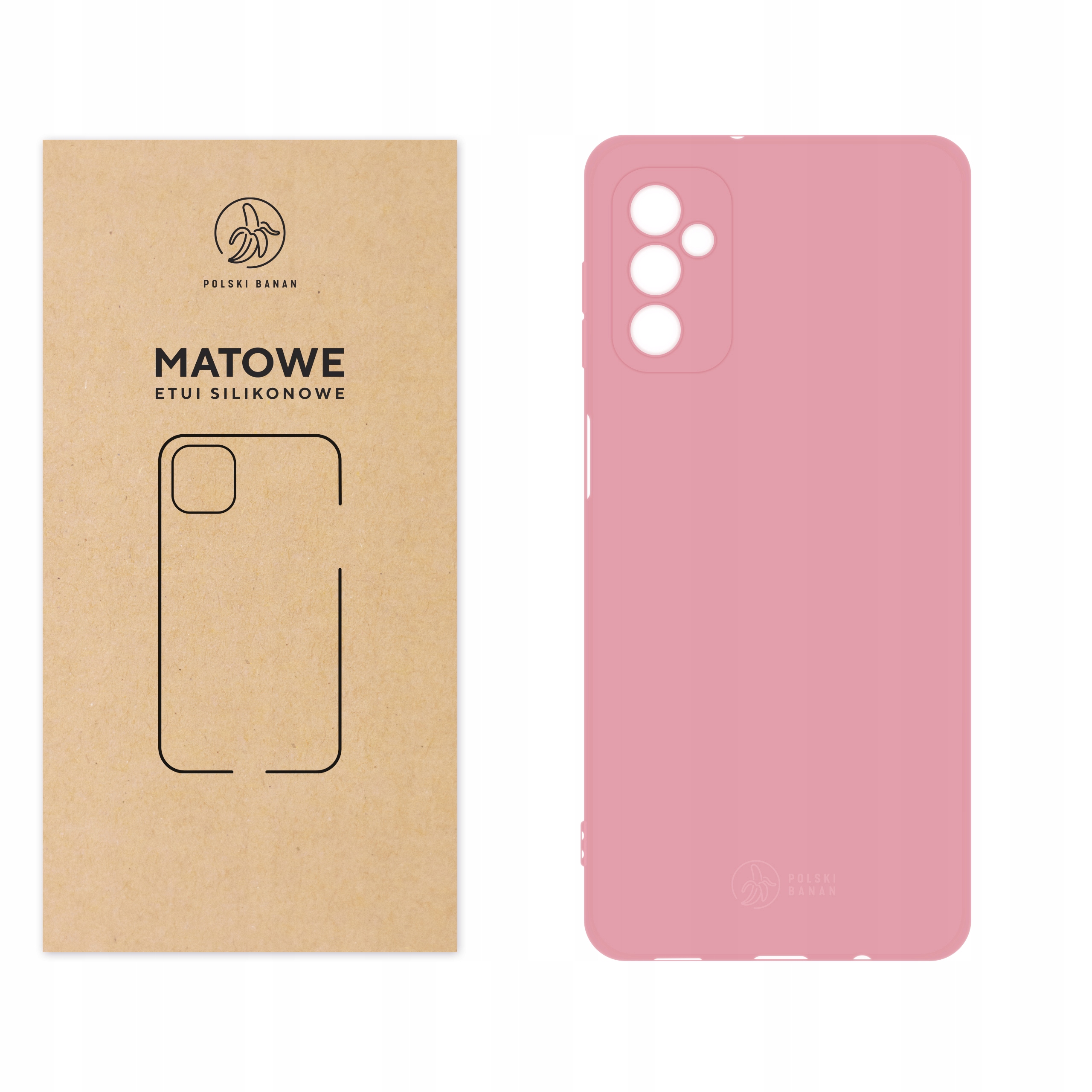 

Etui Matowe do Samsung Galaxy M52 M52 5G różowe