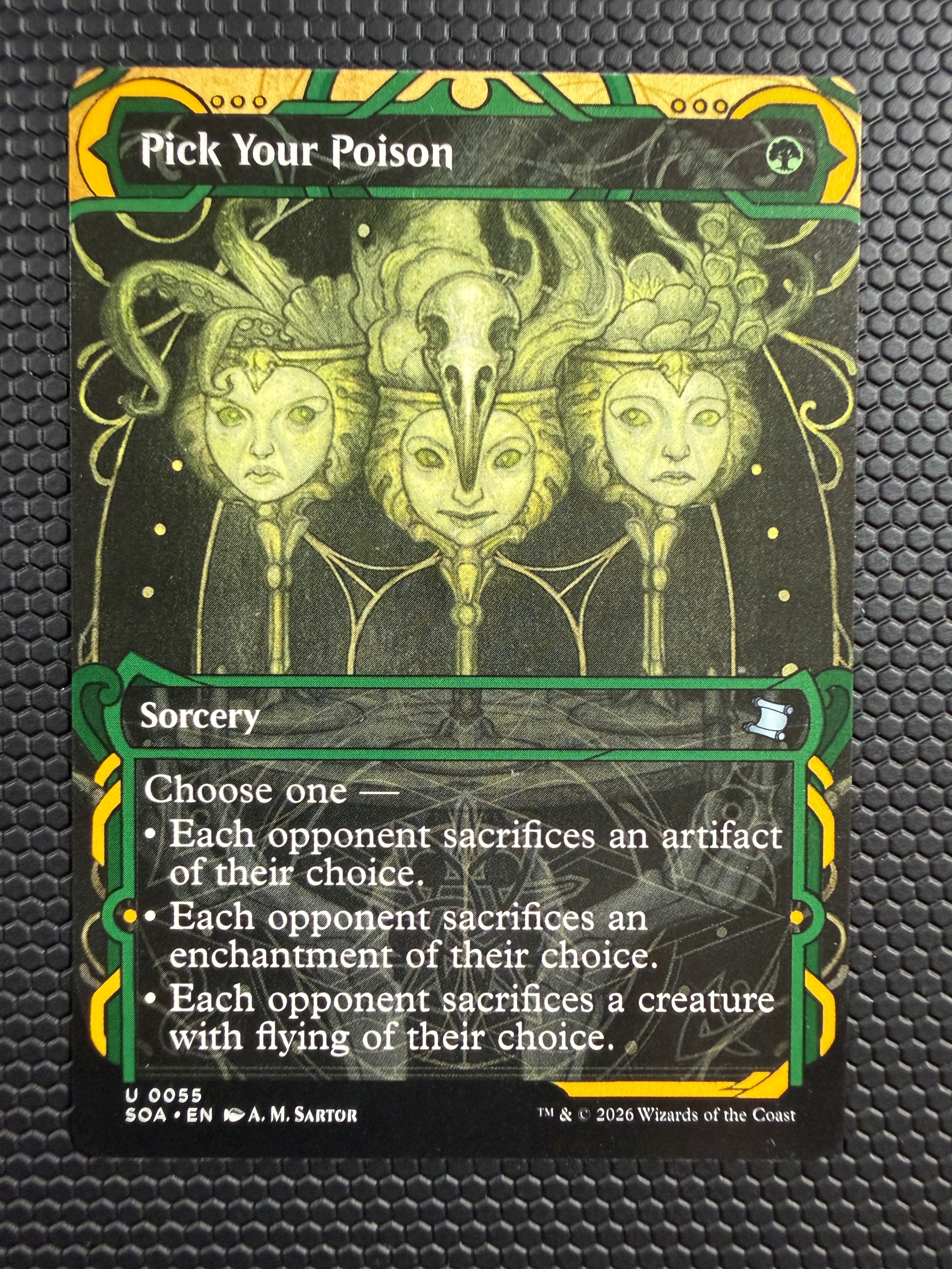 Mtg: Pick Your Poison #0055 – Secrets of Strixhaven: Mystical Archive (soa)