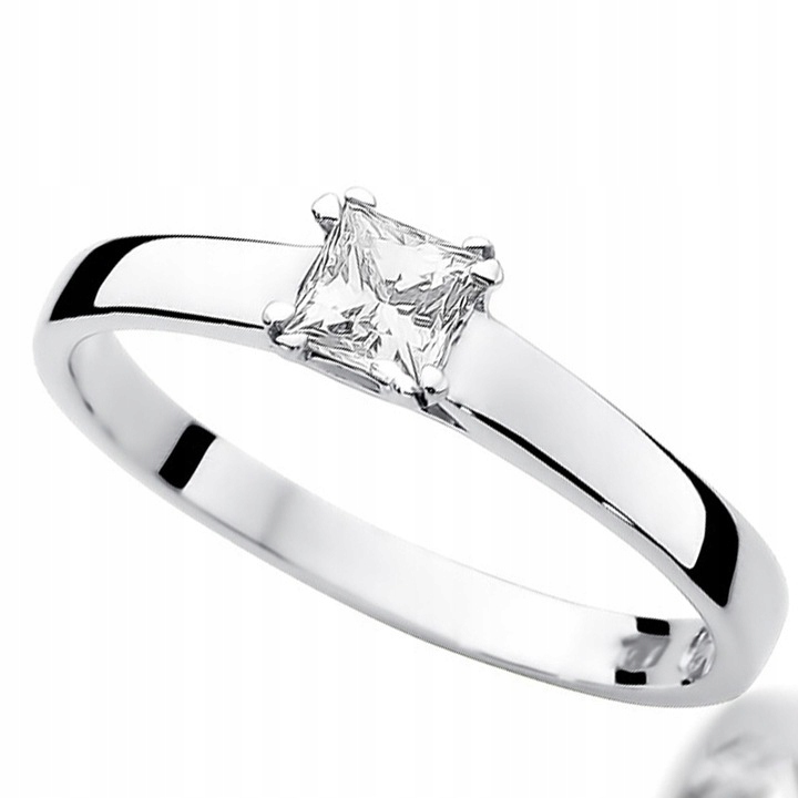 

Zaręczynowy Pierścionek Złoty Z Brylantem 0,30ct