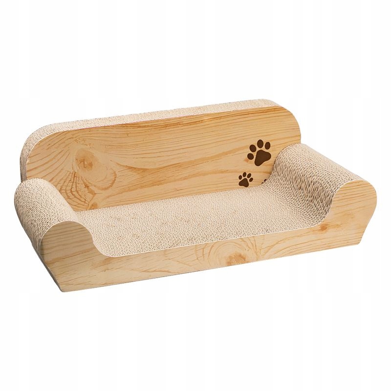 Levně Karlie škrabací pohovka Relax 54x26x19 Cm vyrobená z ekologické vlnité lepenky