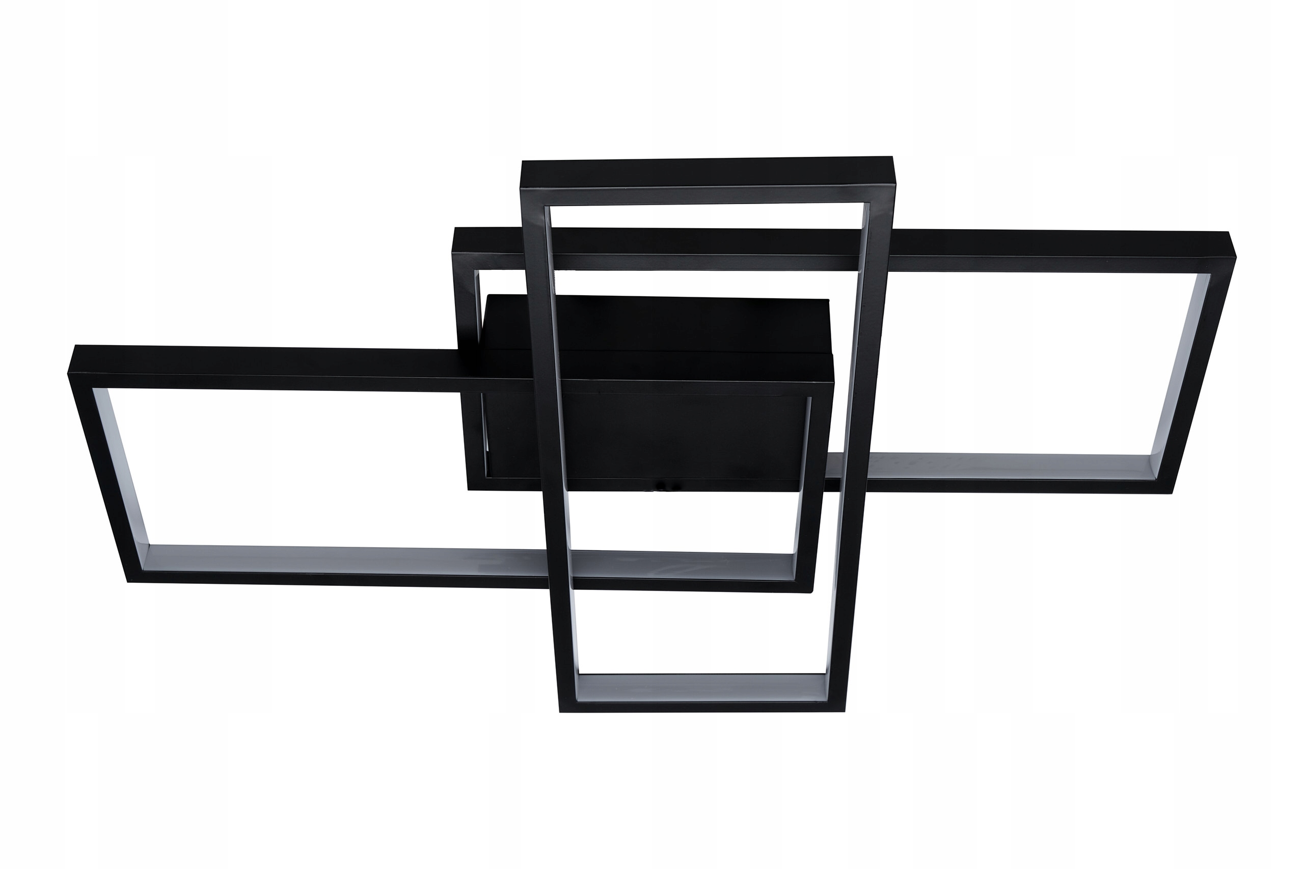 

Żyrandol Led 72W Czarny z pilotem do salon loftu