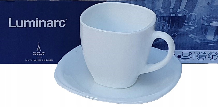 

Luminarc Carine Komplet Serwis Kawowy 220ML 6osób