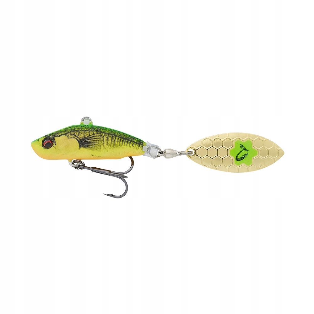 3D Sticklebait Tailspin Sg 6,5cm 9g Firetiger
