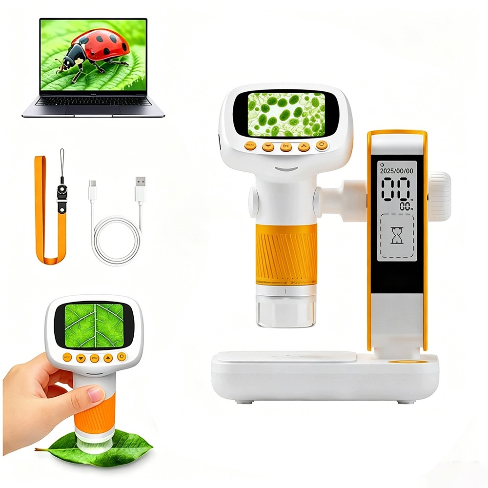 Digitální mikroskop pro děti Led Usb Hd Ips kapesní Přenosný