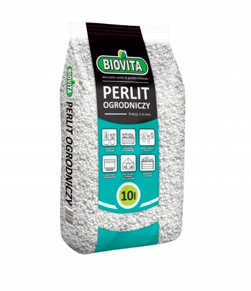 

Perlit ogrodniczy spulchnia gromadzi wodę 10L