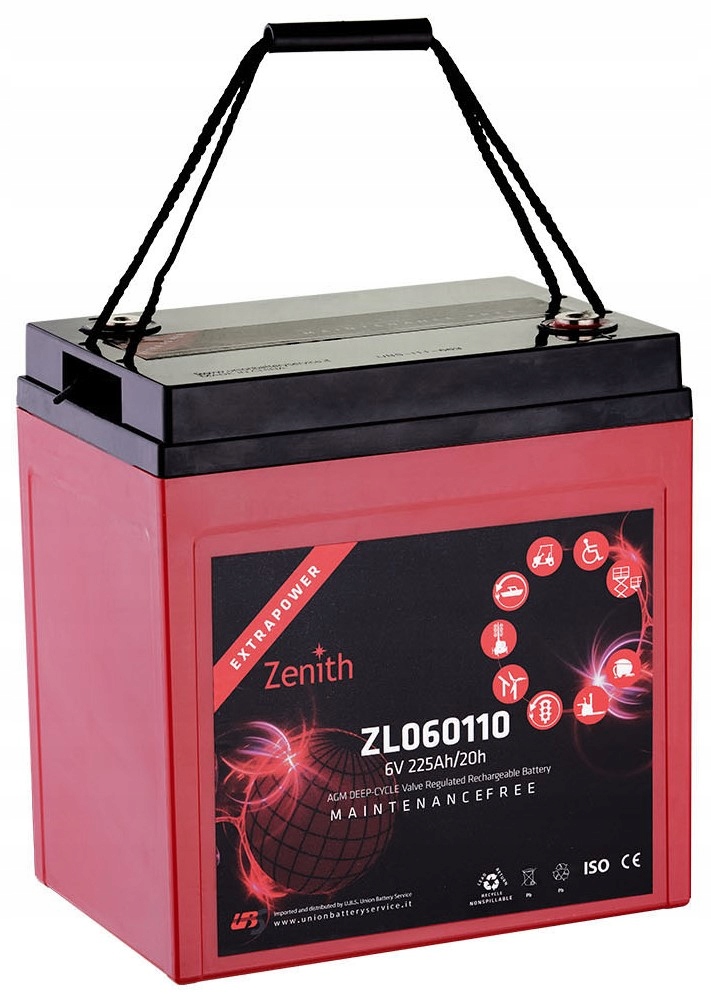 060110 - Аккумулятор AGM VRLA 6V 225AH MELEX FV