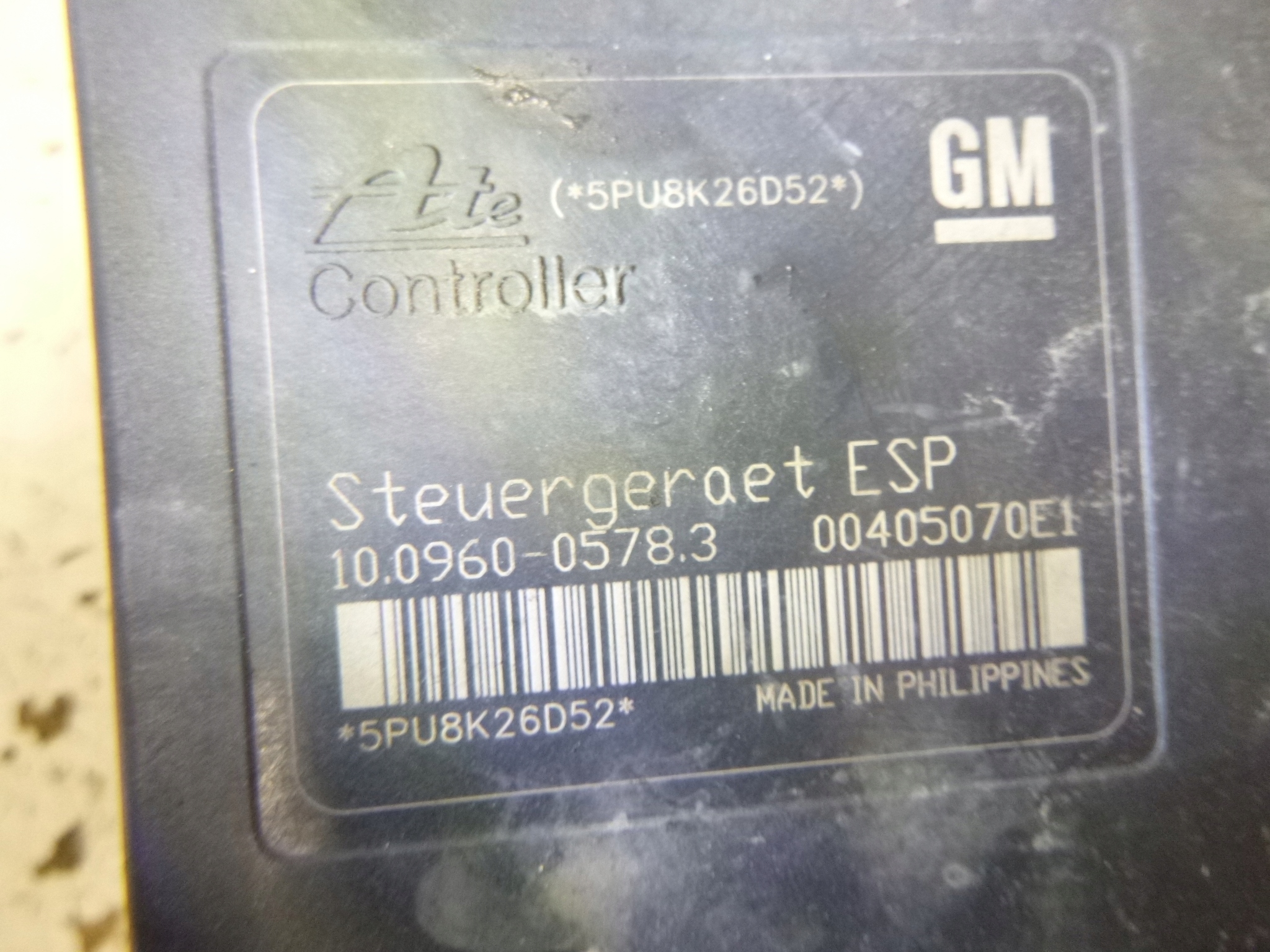 Pompa ABS Opel Astra H 1.9DCi 13246537 2005r.
