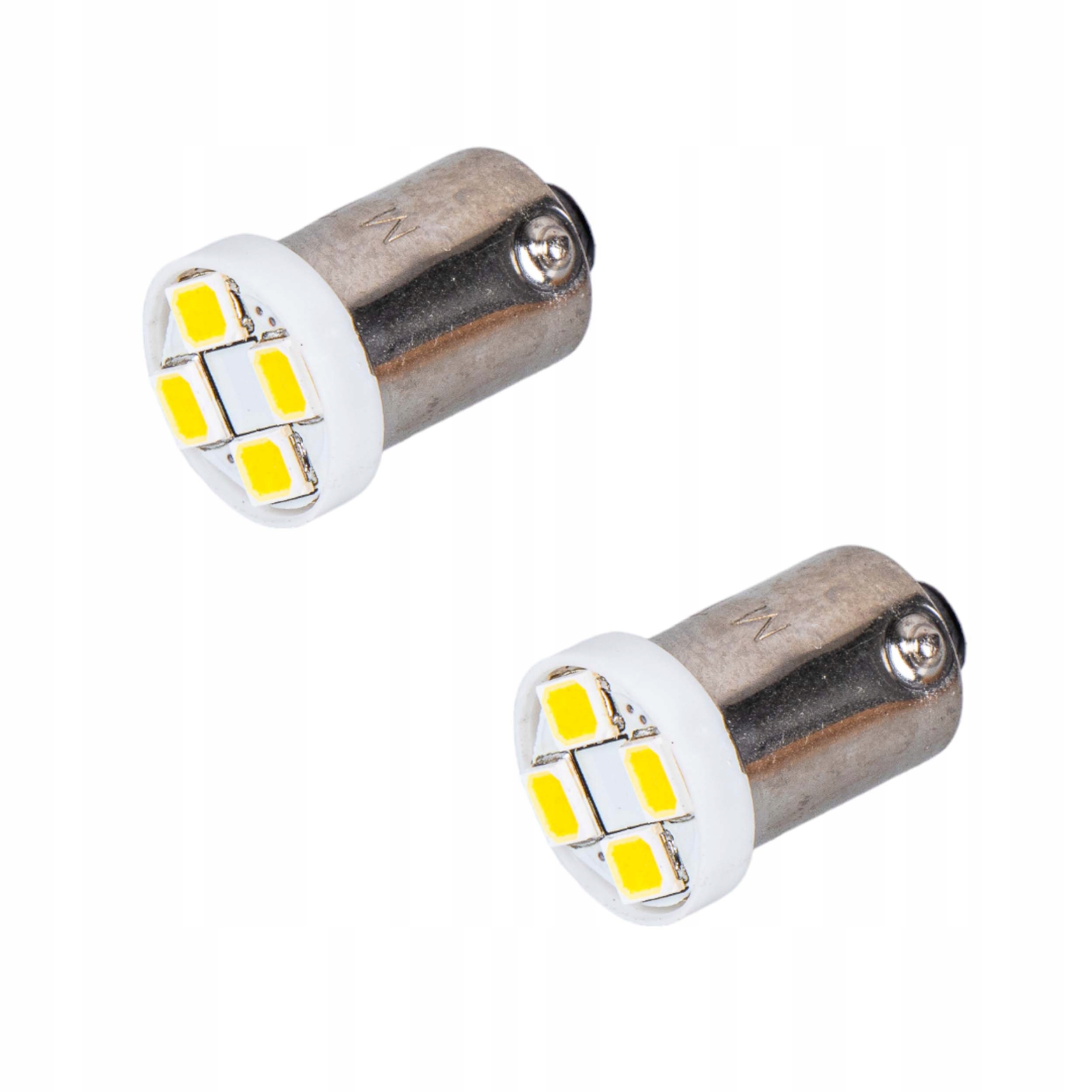 Żarówka T4W 12V BA9S Led 4xSMD M-Tech 2 sztuki