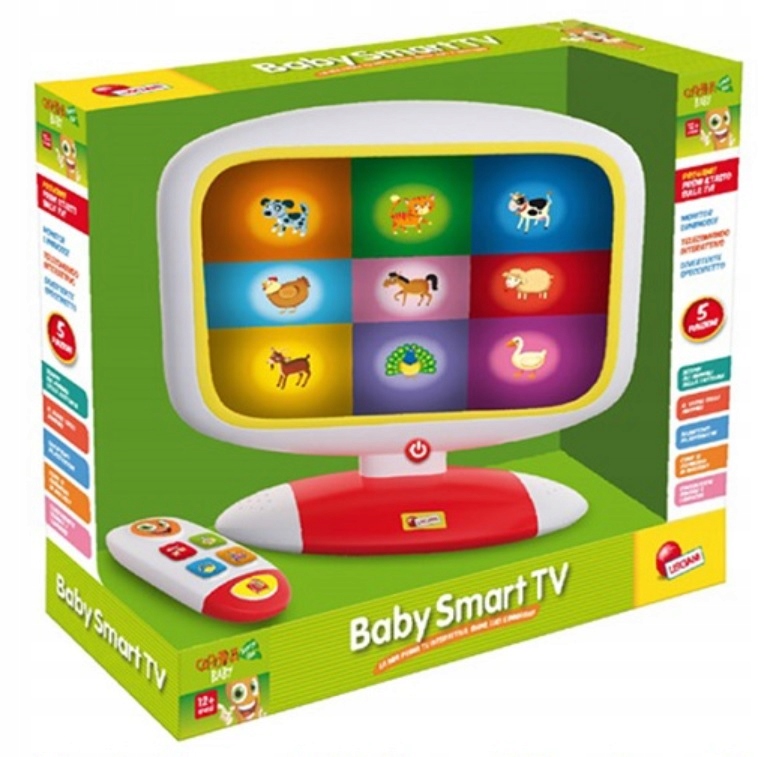 

Carotina Baby Smart Tv z pilotem Lisciani