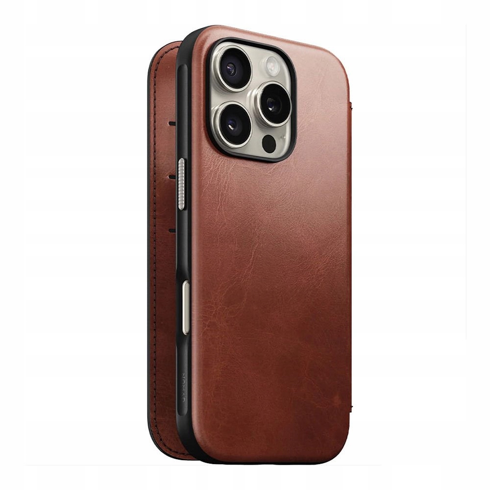 Nomad puzdro Modern Leather Folio Magsafe Horween pre iPhone 16 Pro Max…