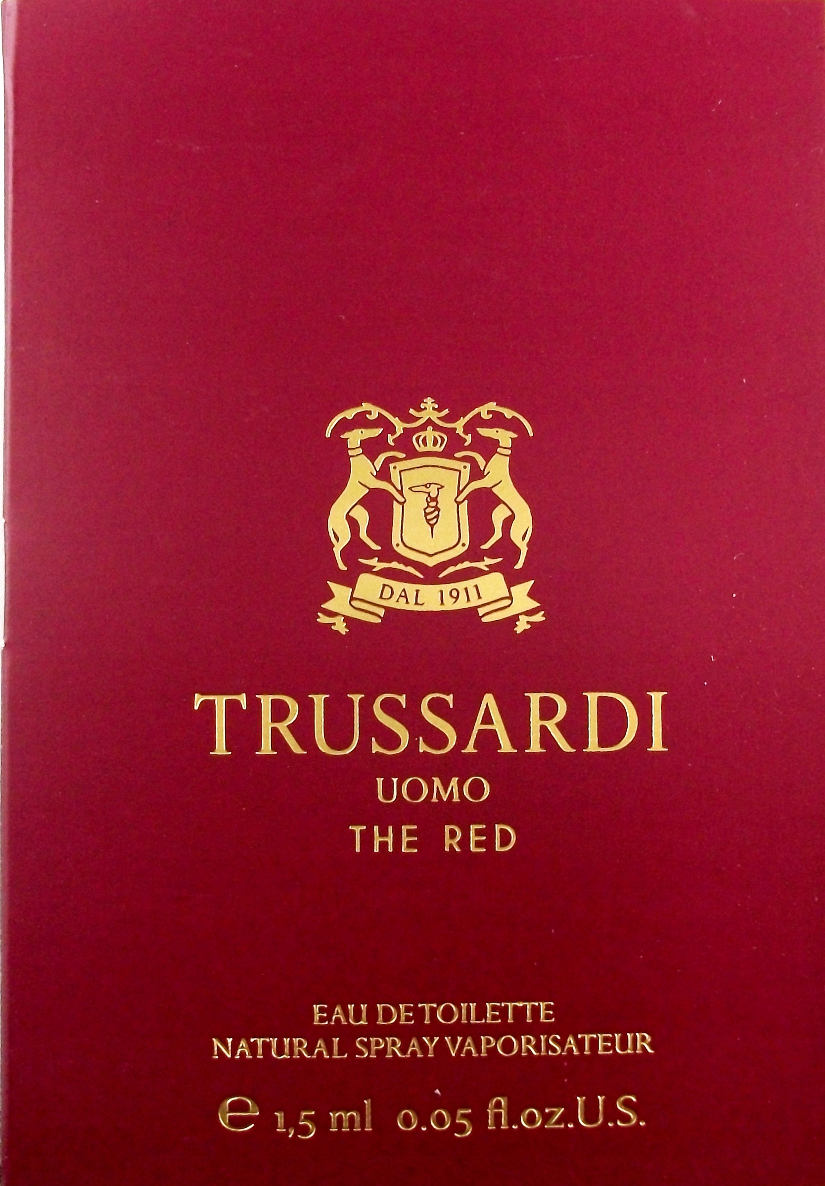 Trussardi Uomo Red w Zapachy dla mężczyzn - Perfumy i wody - Allegro.pl