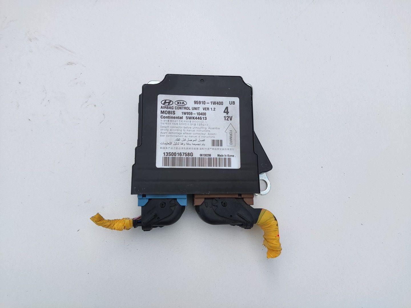 dashboard console airbag airbag tension belts SENSOR KIA RIO III 2011-2014