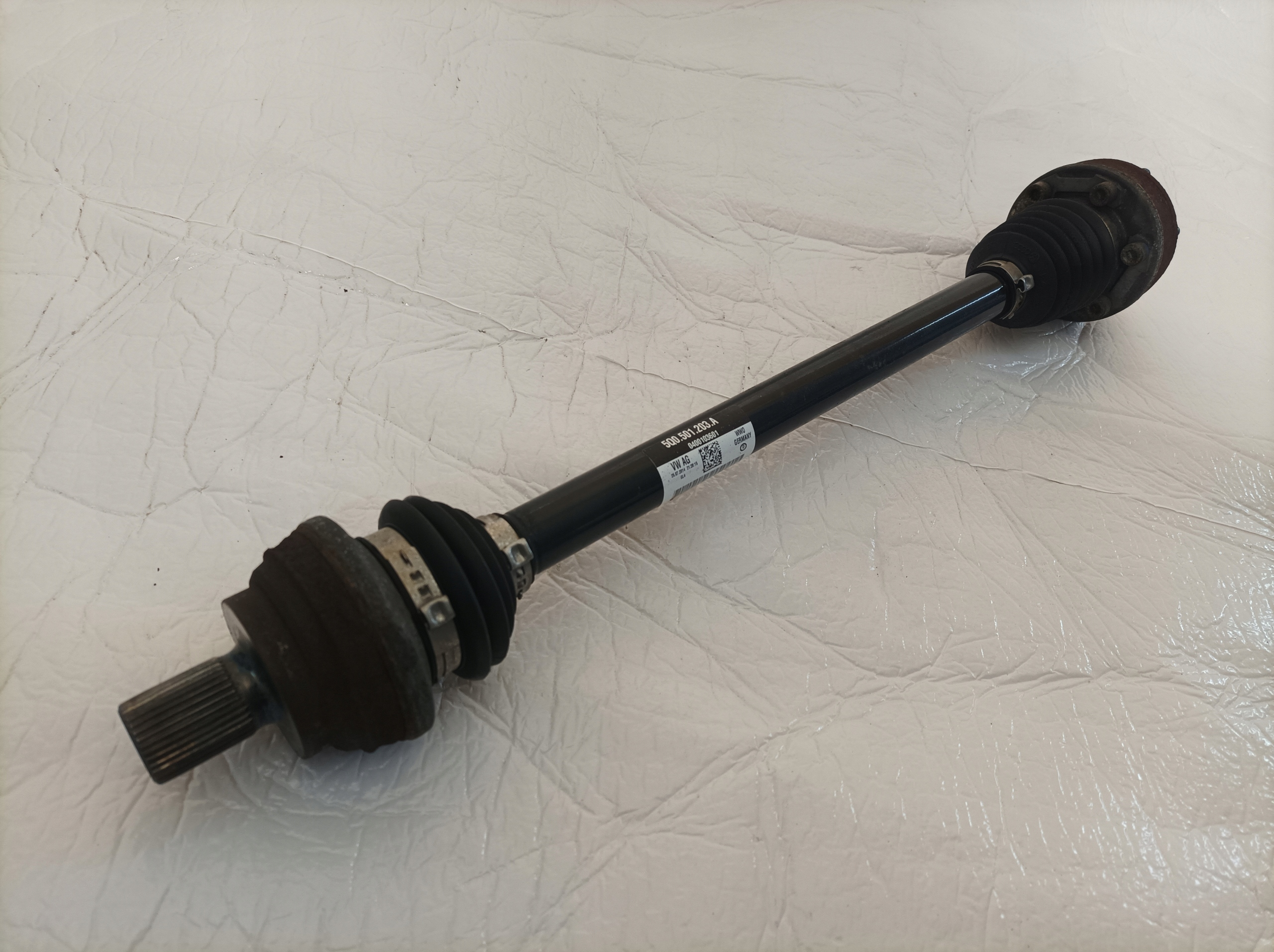 Audi A3 S3 8V 5Q0501203A semi-axis left rear part