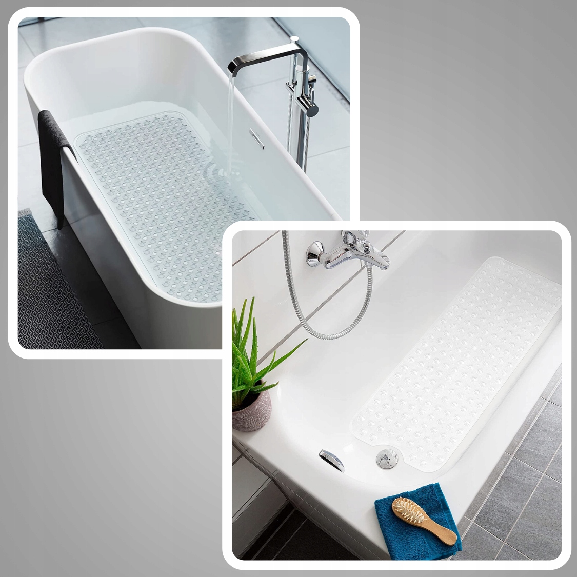 MATA ANTYPOŚLIZGOWA do WANNY PRYSZNIC ŁAZIENKOWA dywanik do łazienki Marka Ultimar