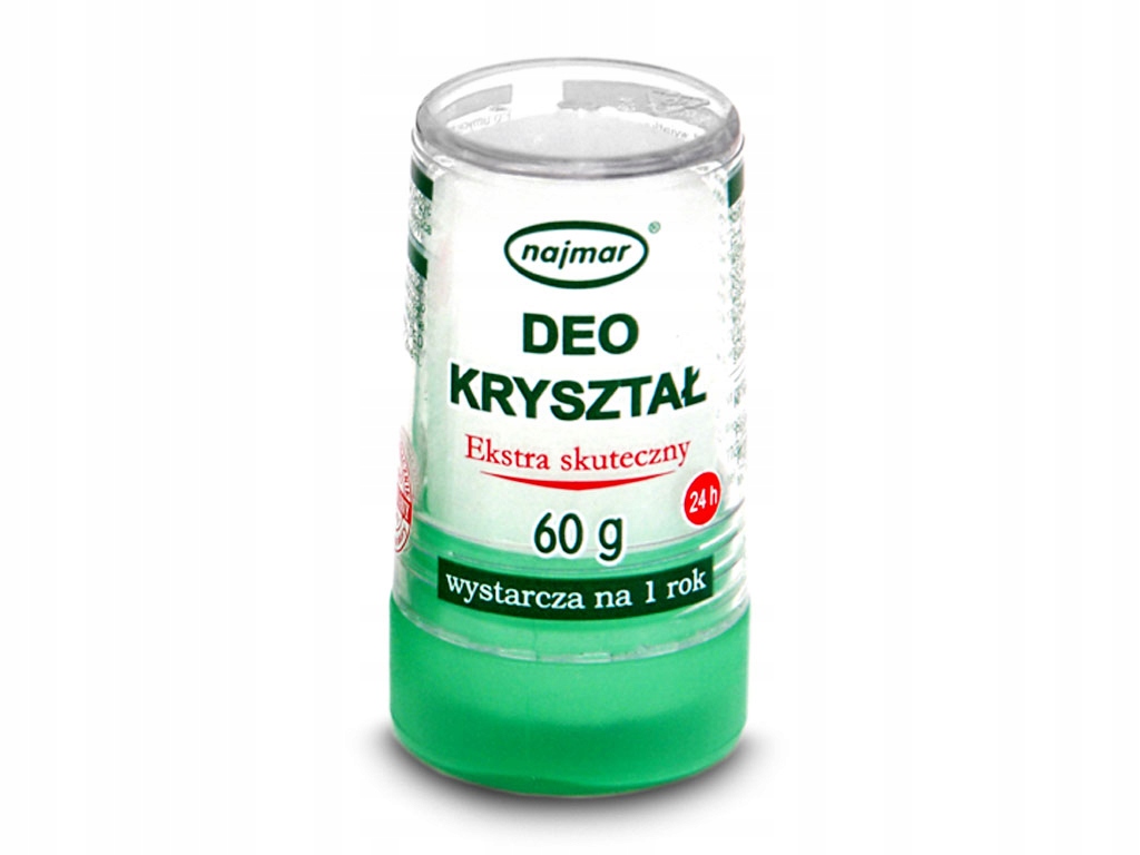 DEO KRYSZTAŁ AŁUN NATURALNY DEZODOART POCENIE 60G