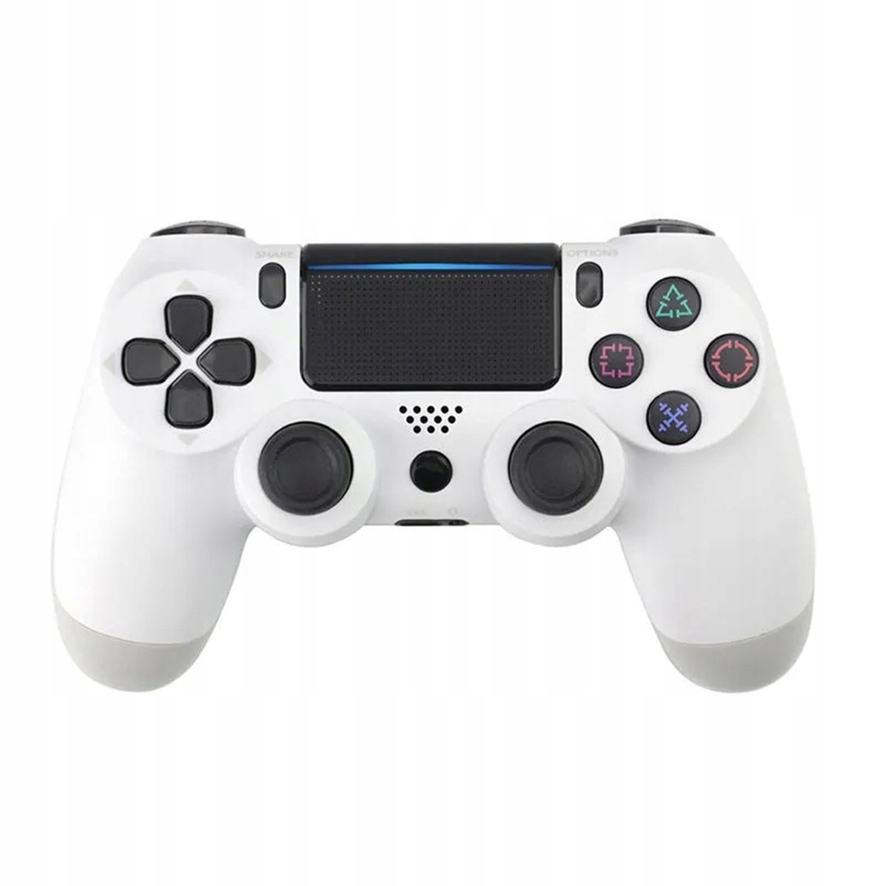 BEZPRZEWODOWY PAD DO PS4 DOUBLE SHOCK ZAMIENNIKI GAMEPAD Biały