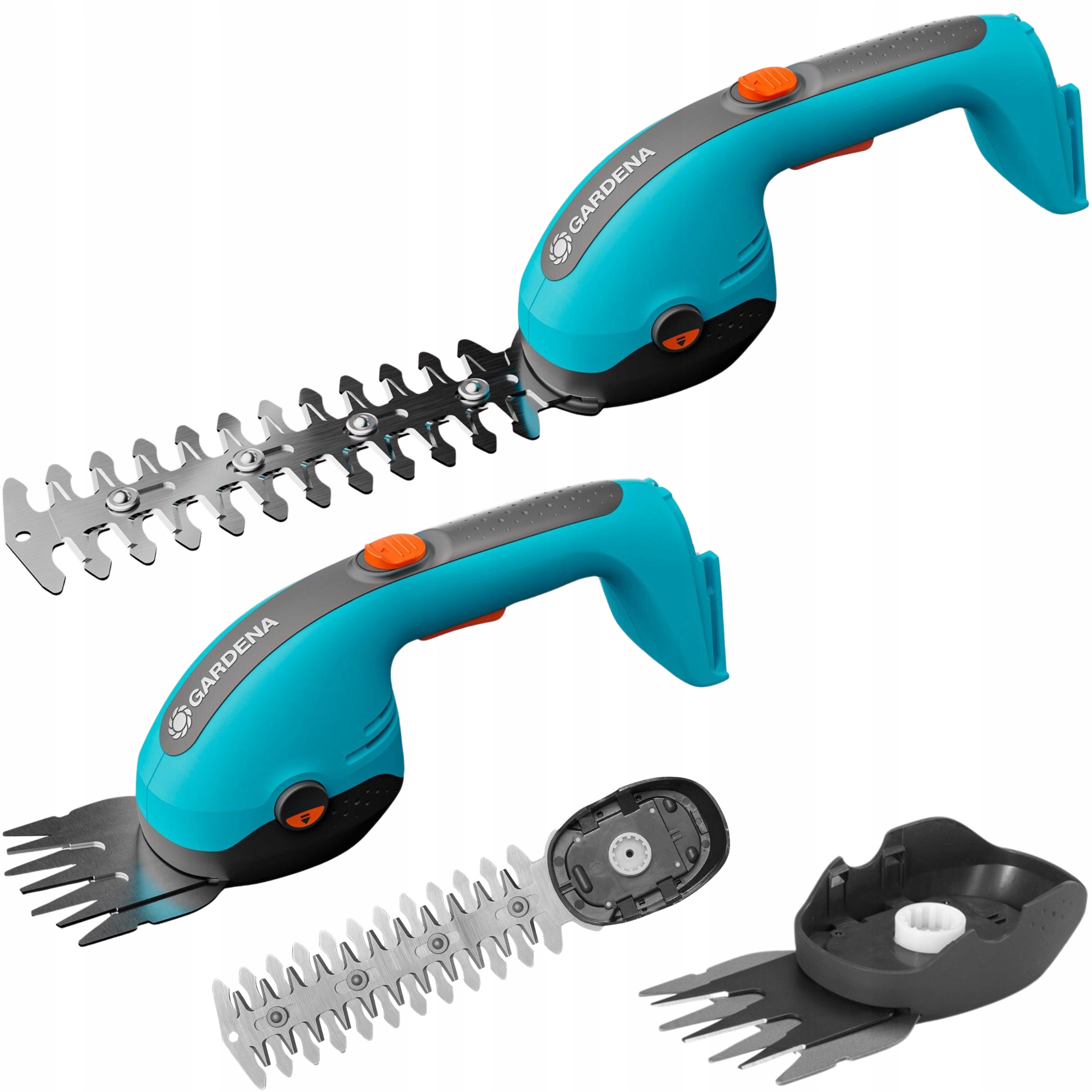 Akumulátorové nožnice na elektrické trávy a kríky Gardena Na Darček Bez Aku