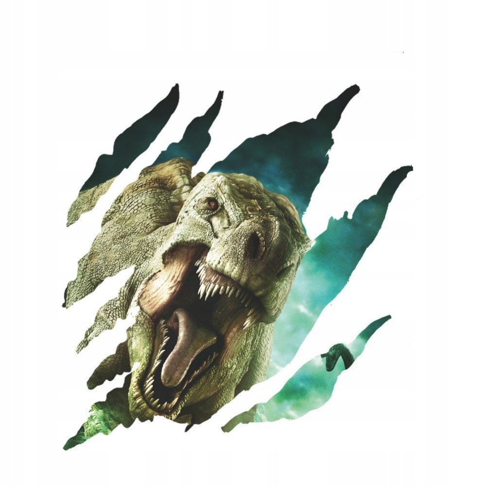 

Naklejki na ścianę szafkę Dinozaur pazur Dino 3D