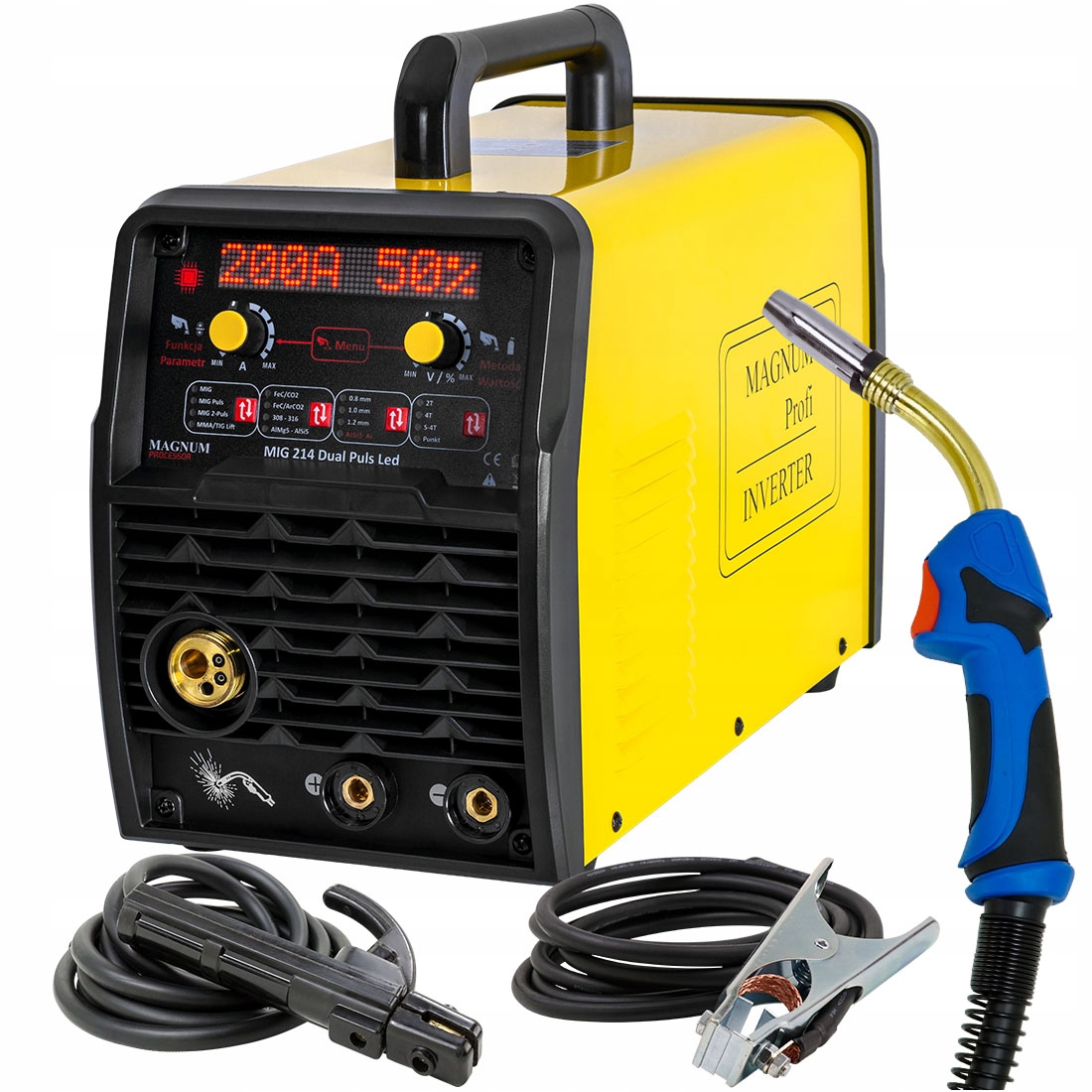 Сварочный аппарат MIG MAG MAGNUM MIG 214 DUAL Pulse Synergia