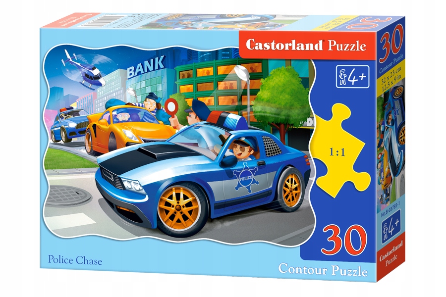 

Puzzle 30el. Police Chase Castorland