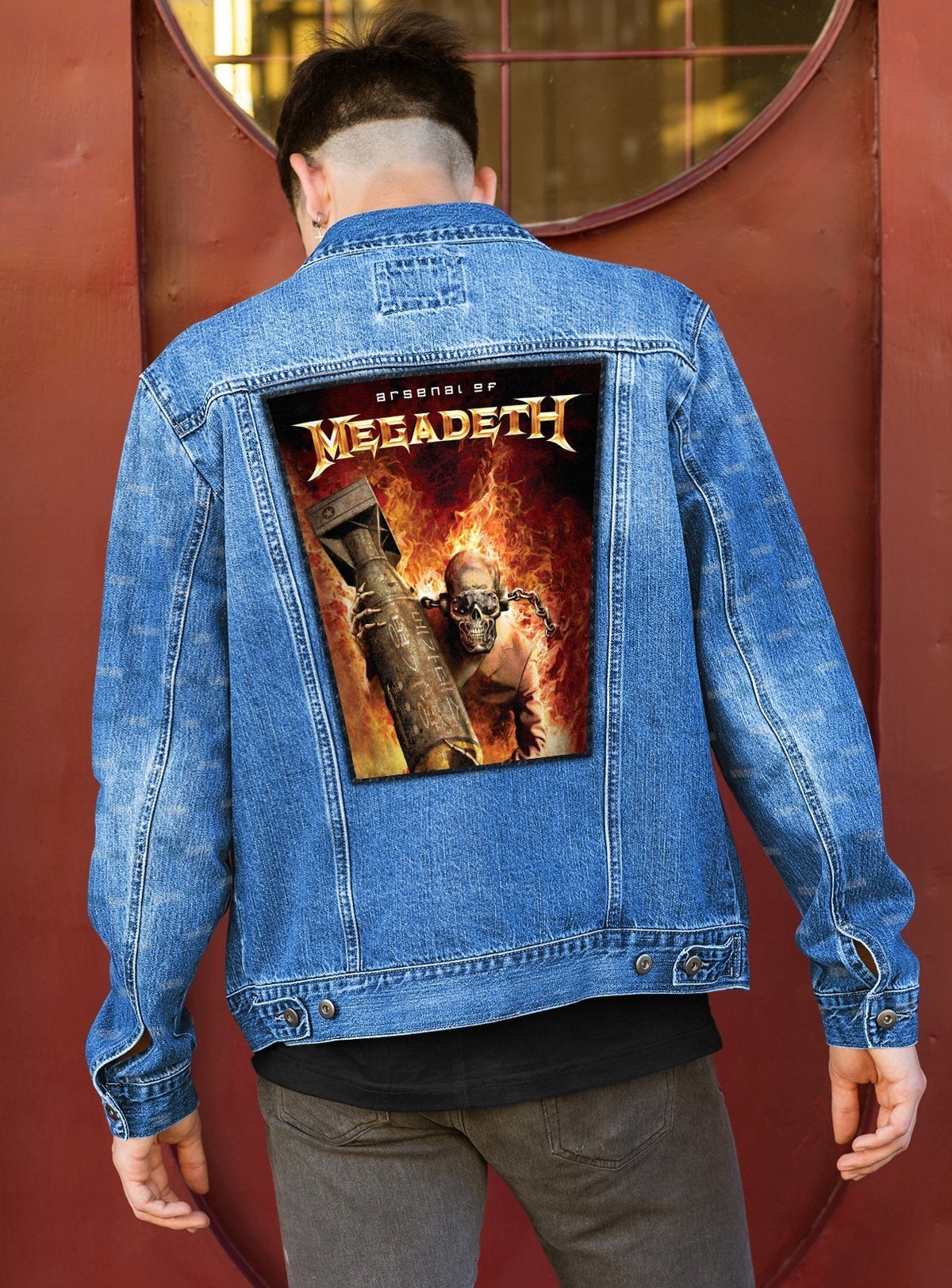 Ekran MEGADETH Mega Naszywka Rodzaj gadżetu muzyczny