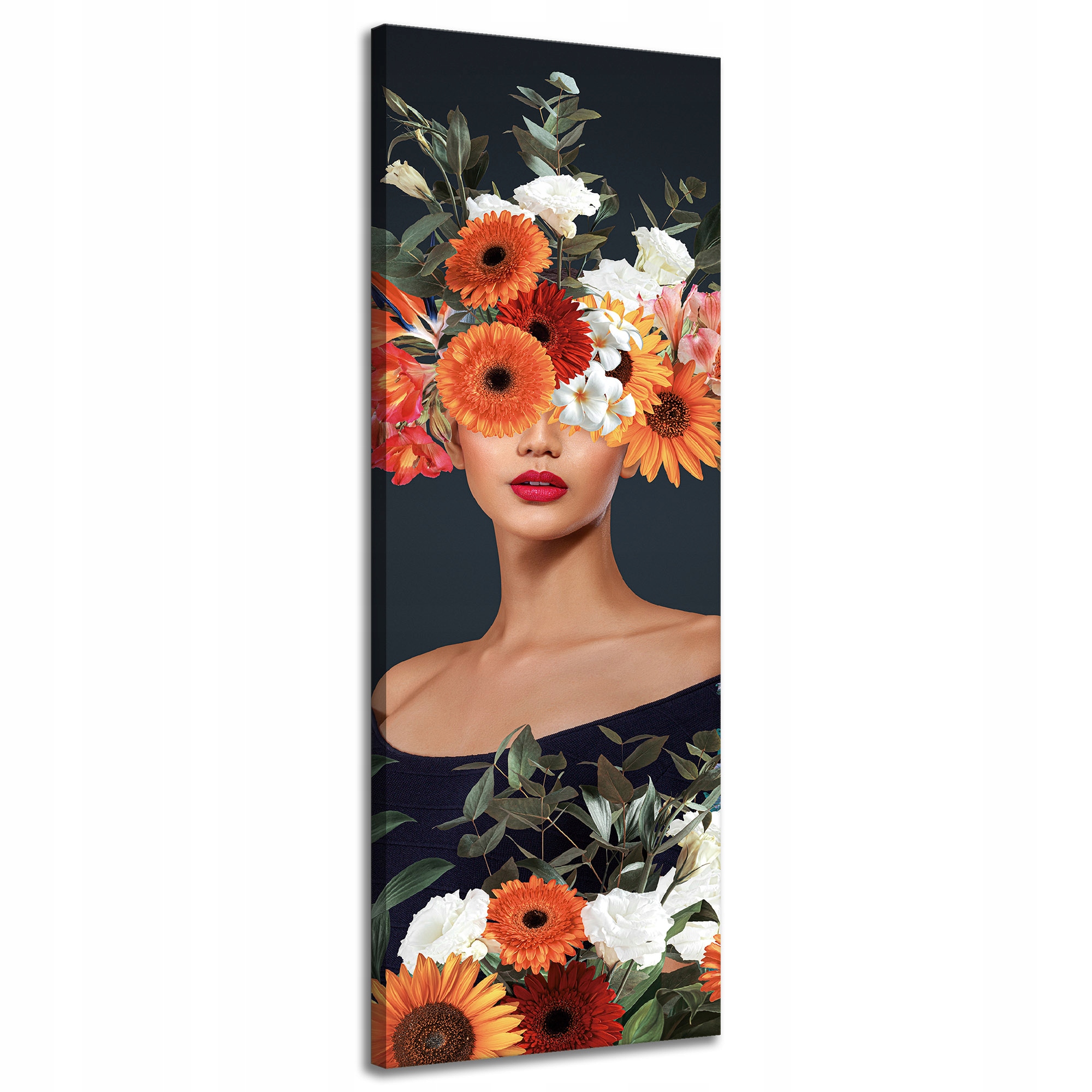 Obraz na plátně Lidé Květiny Moderní Umění 40x120 cm