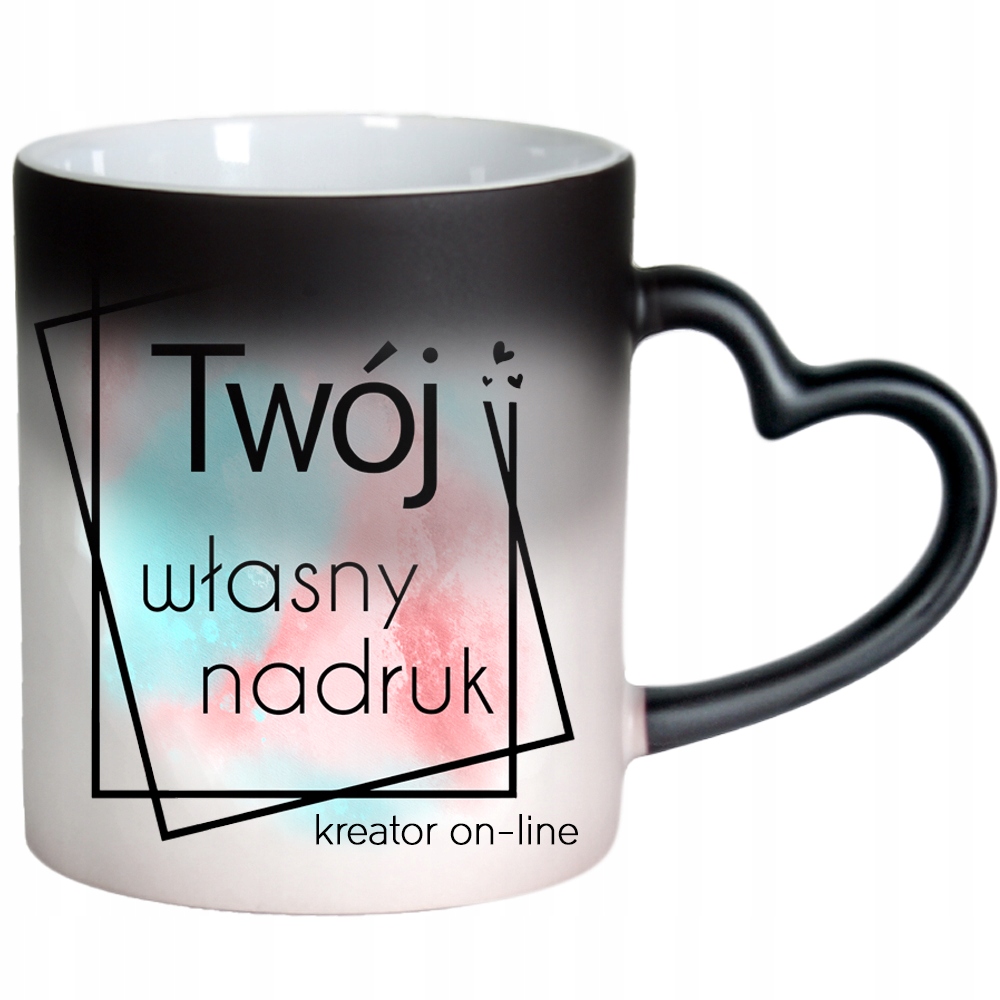 

Magiczny Foto Kubek Z Twoim Własnym Nadrukiem Logo
