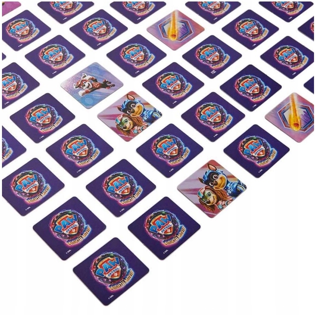 PSI PATROL MEMO SPIN MASTER GAMES NICKELODEON 72 KARTY 3+ Nazwa Memory