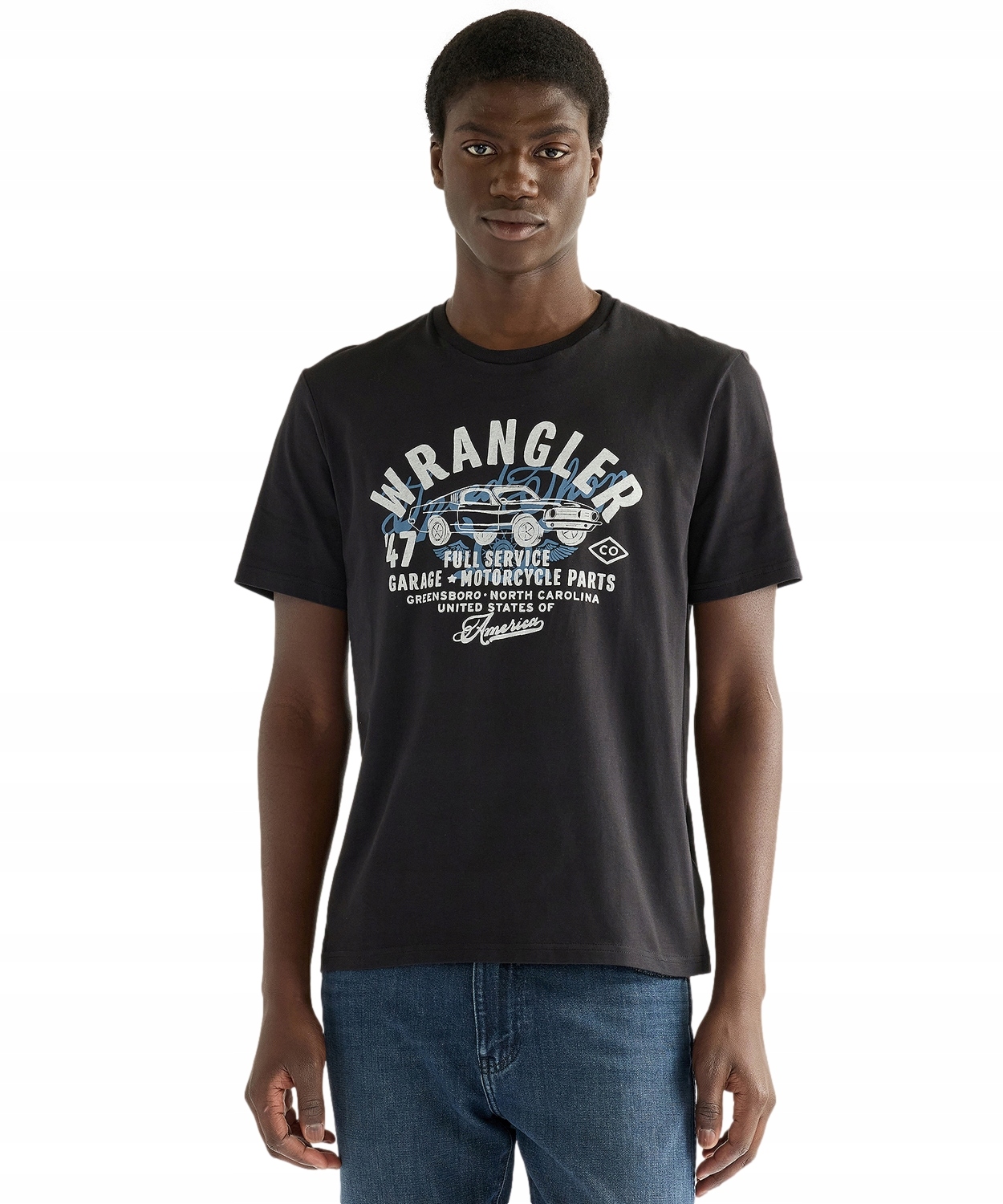 T-shirt Wrangler Americana Tee 112387021 Black Beauty M