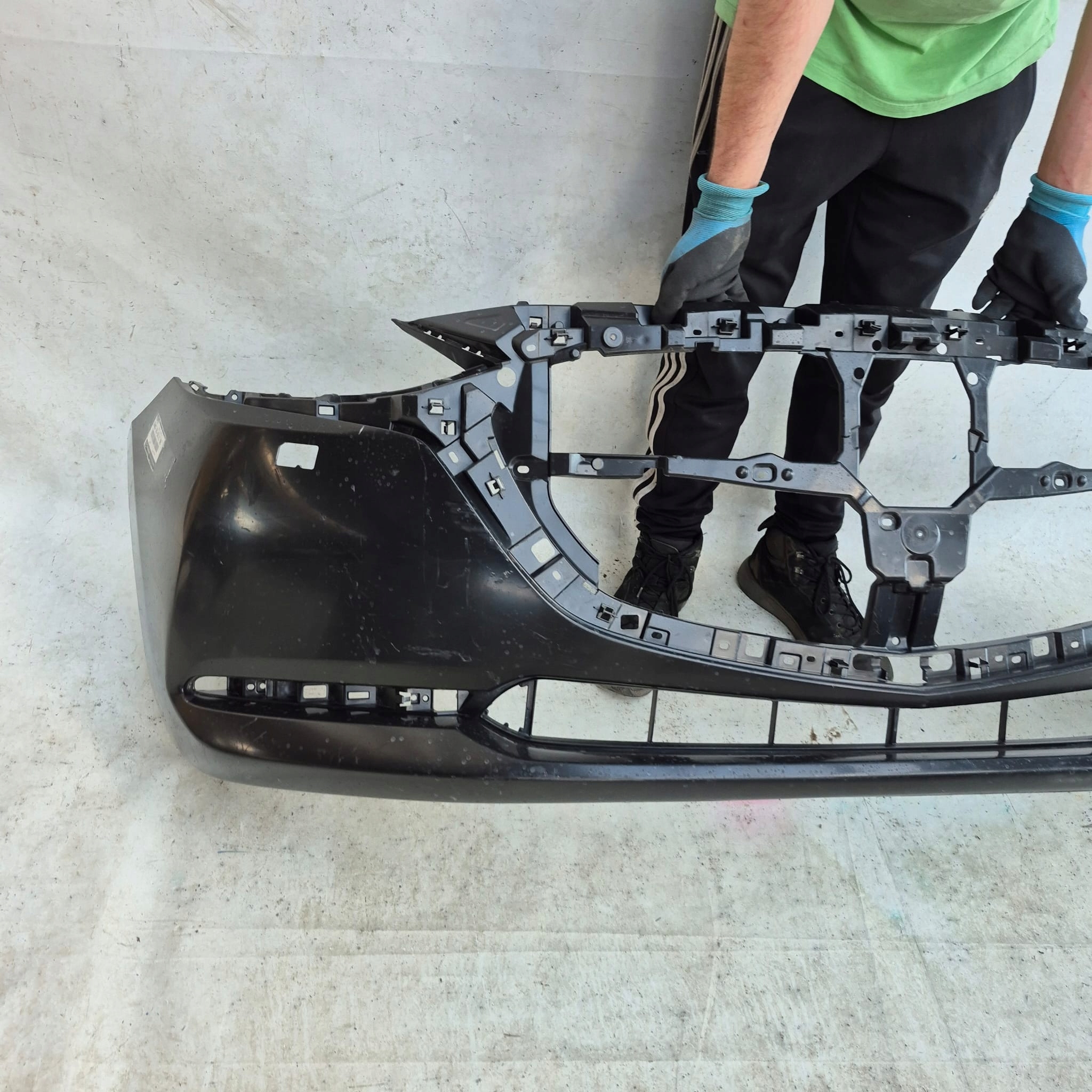 MAZDA 2 III LIFT 19-23 bumper front front washer new DHM1-50031