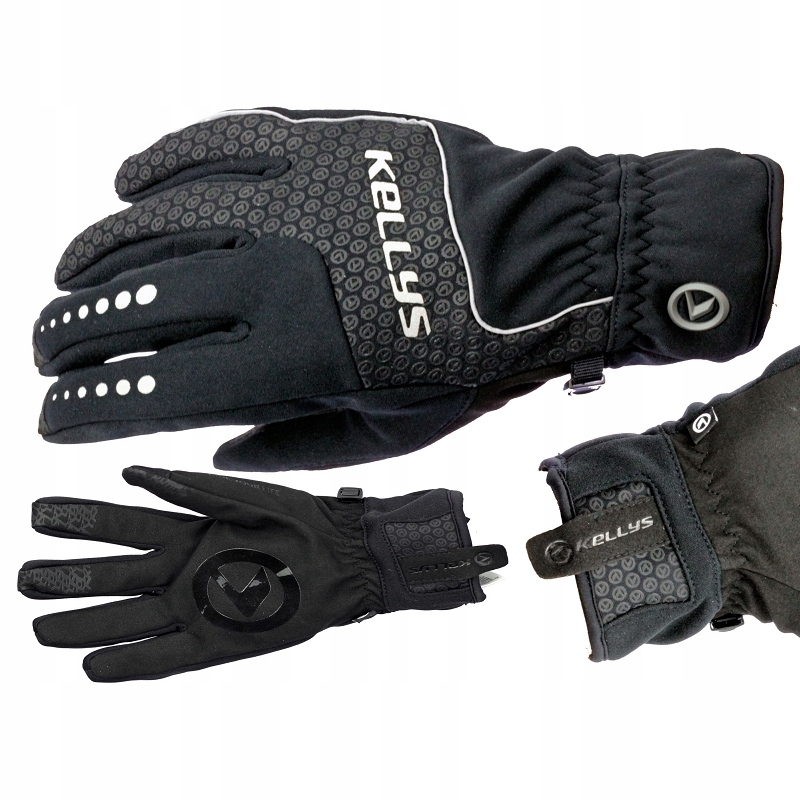Zimní Rukavice Kellys S Teplými Sportovními Rukavicemi Na Kolo, Moření