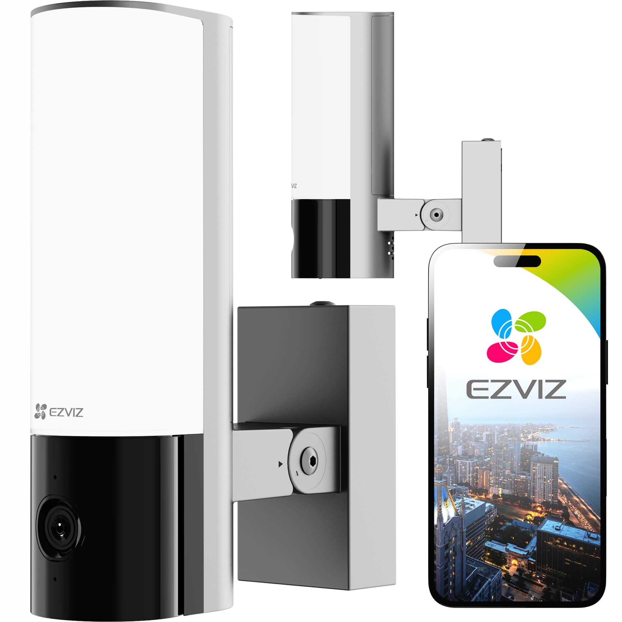 Wi-Fi kamera Ezviz EL3 s Led lampou a rozpoznávaním poznávacích značiek