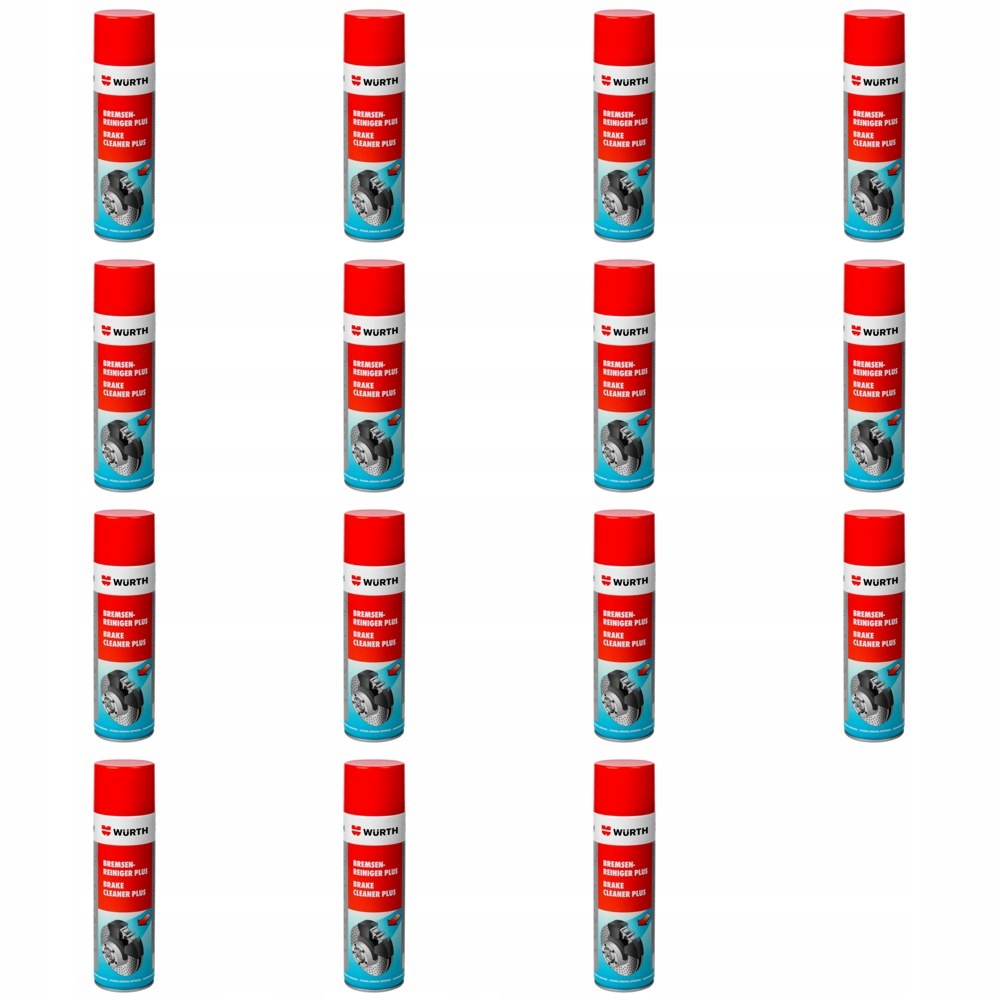 Univerzálny odstraňovač sprejov 500 ml Wurth sada 15 ks