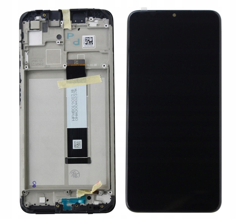 Nowy Ekran LCD Redmi 9t M2010J19SG, M2010J19SY Z Ramką Czarny
