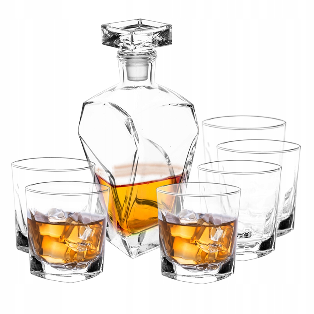 

Szklanki Do Whisky Drinków Karafka Zestaw 7el