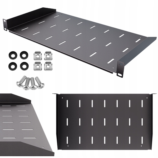Półka RACK Eco stała 1U 19