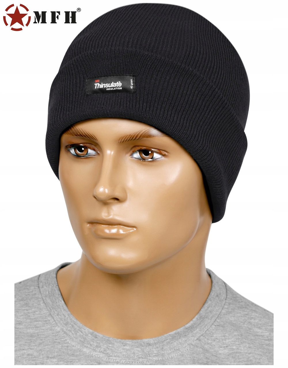 MFH CZAPKA ZIMOWA Thinsulate 3M DWUWARSTWOWA Płeć mężczyzna