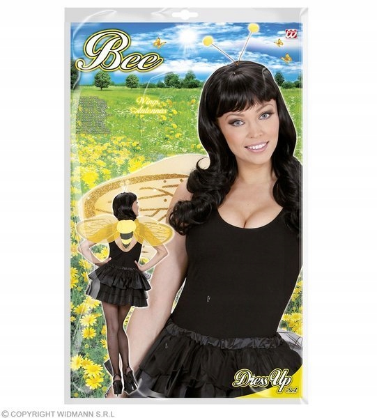 SKRZYDŁA PSZCZOŁY PSZCZÓŁKI+ OPASKA Z CZUŁKAMI Kolor żółty