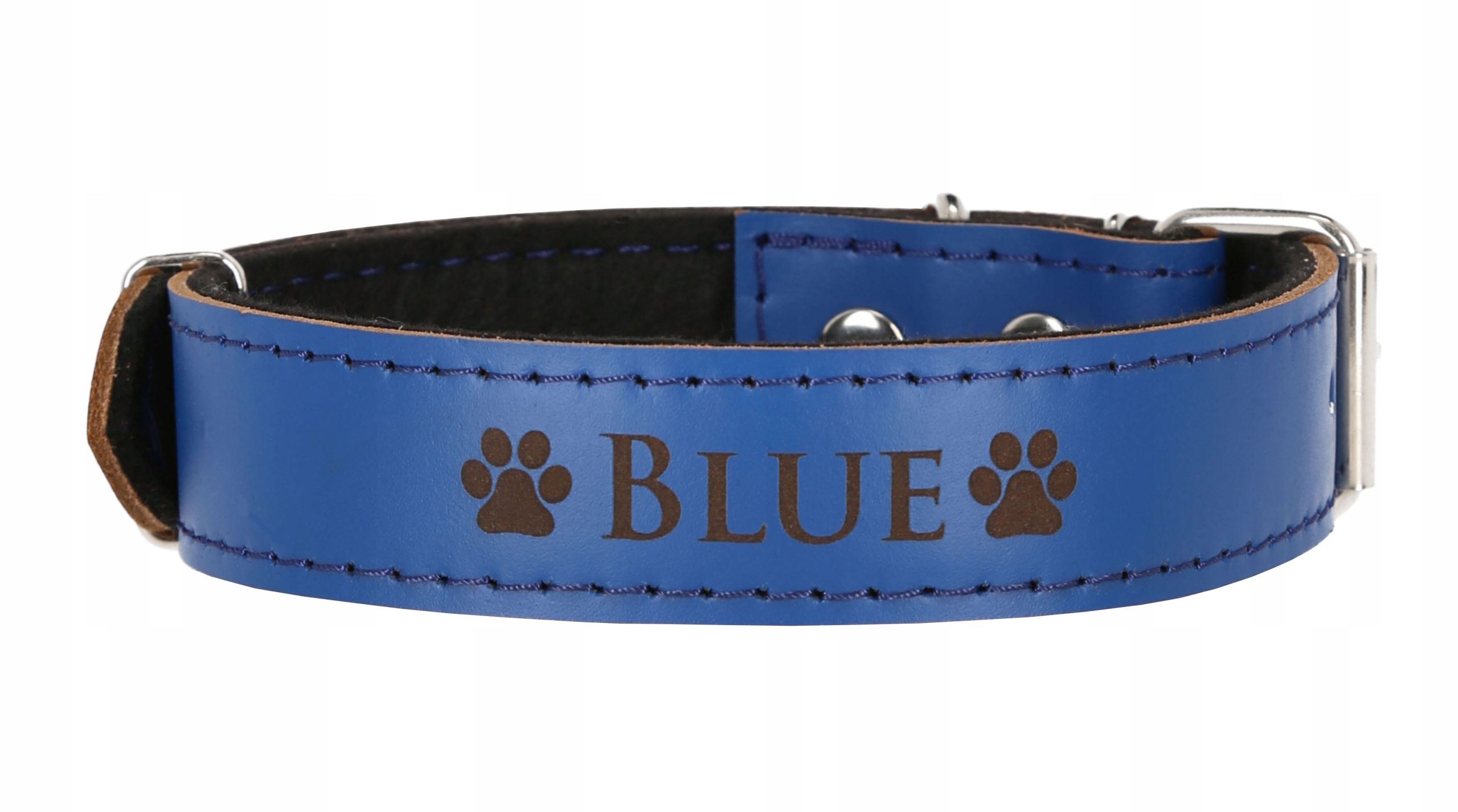 

Obroża Ze Skóry Grawer roz. 56-71cm