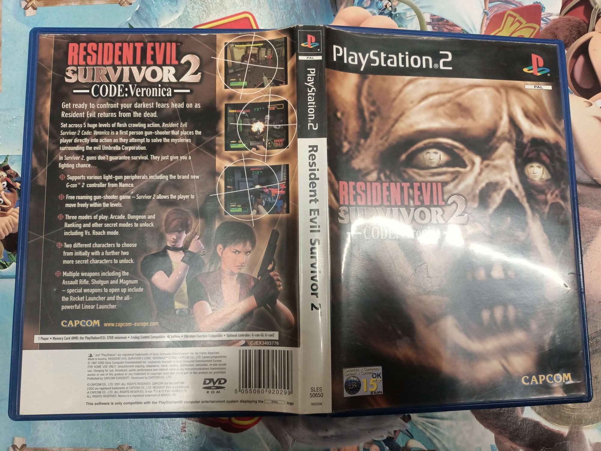 PS2 RESIDENT EVIL SURVIVOR 2 / AKCJA Tytuł RESIDENT EVIL SURVIVOR 2