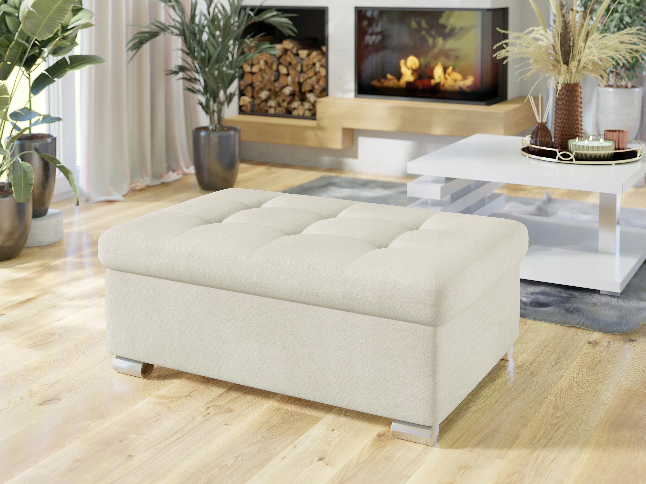 duża PUFA do salonu Niko SIEDZISKO podnóżek Kod producenta 5903211232299