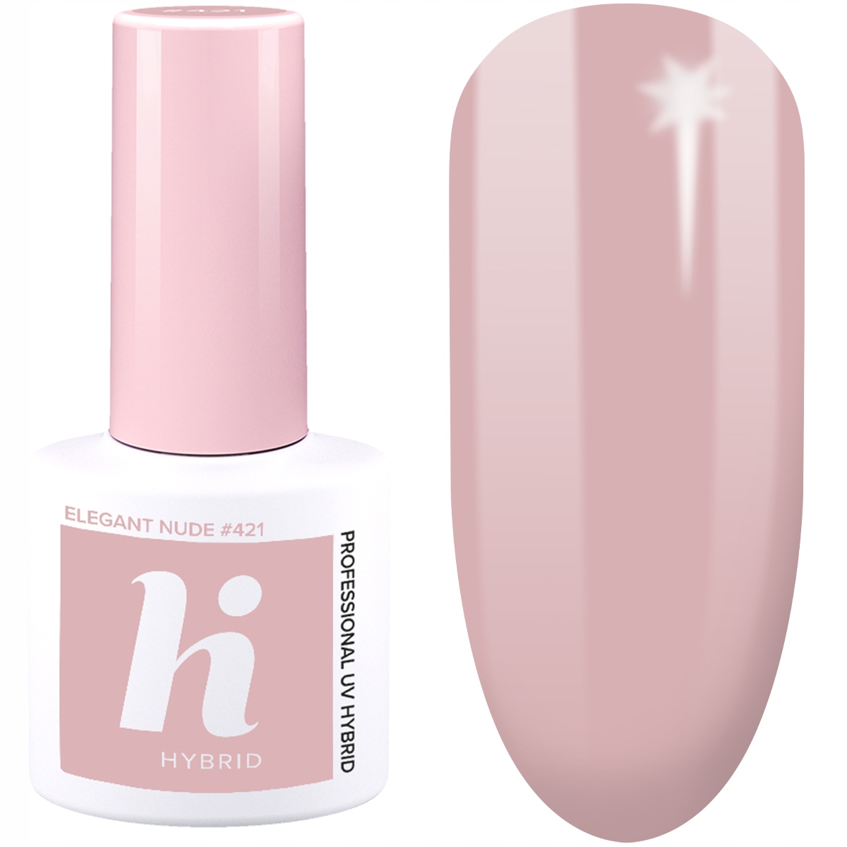 

Hi Hybrid Lakier Hybrydowy #421 Elegant Nude 5ML
